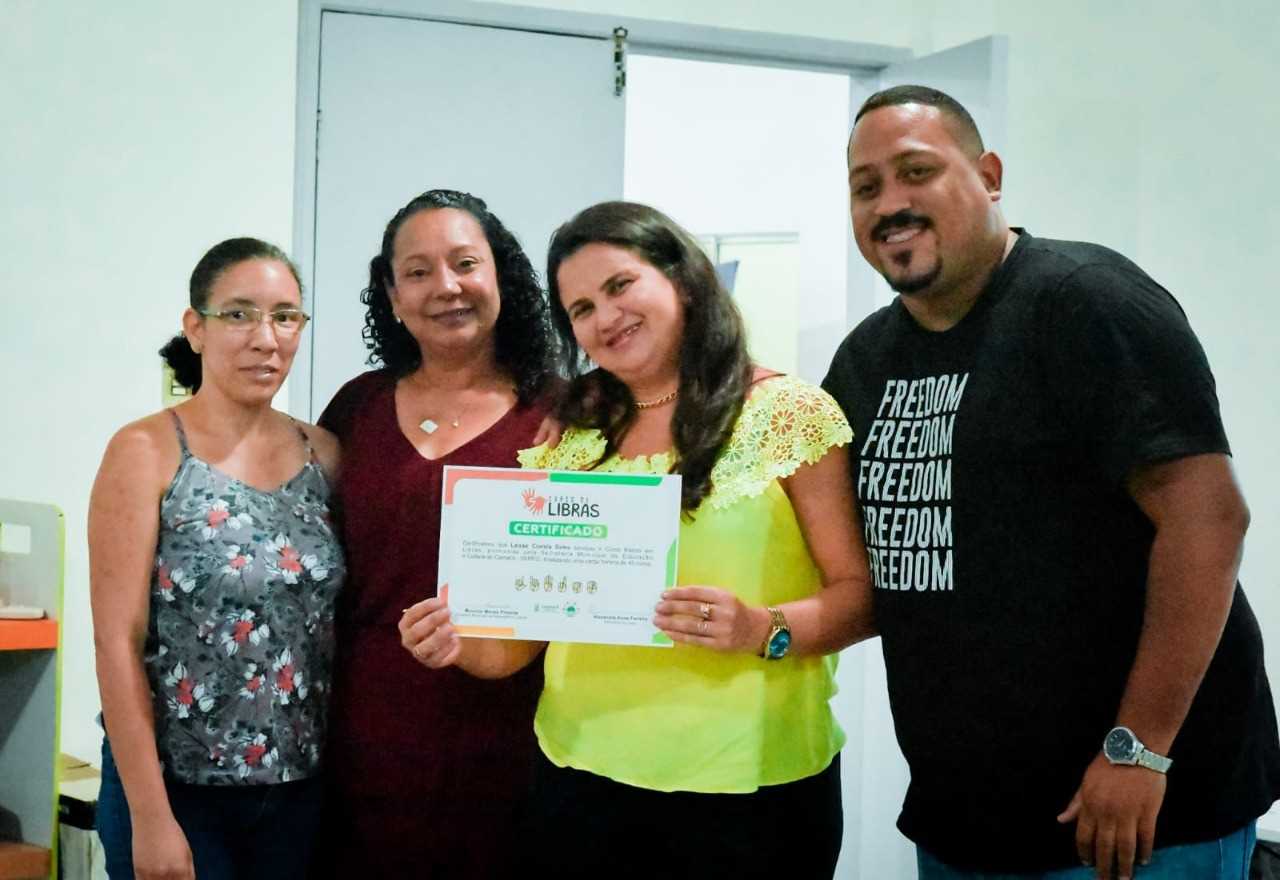 Camacã: Prefeitura de Camacã promoveu primeiro Curso de Libras